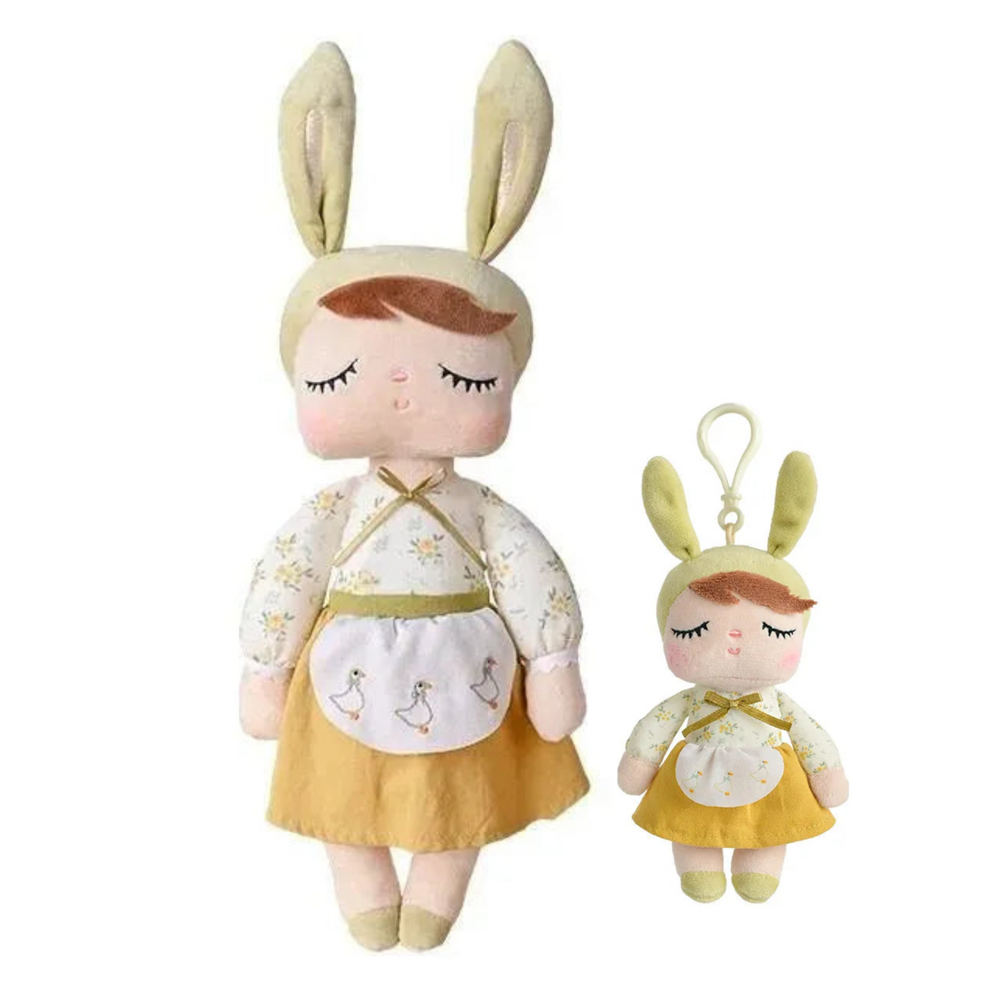 Metoo Angela Pastoral Bunny – Soft Plush Princess Doll