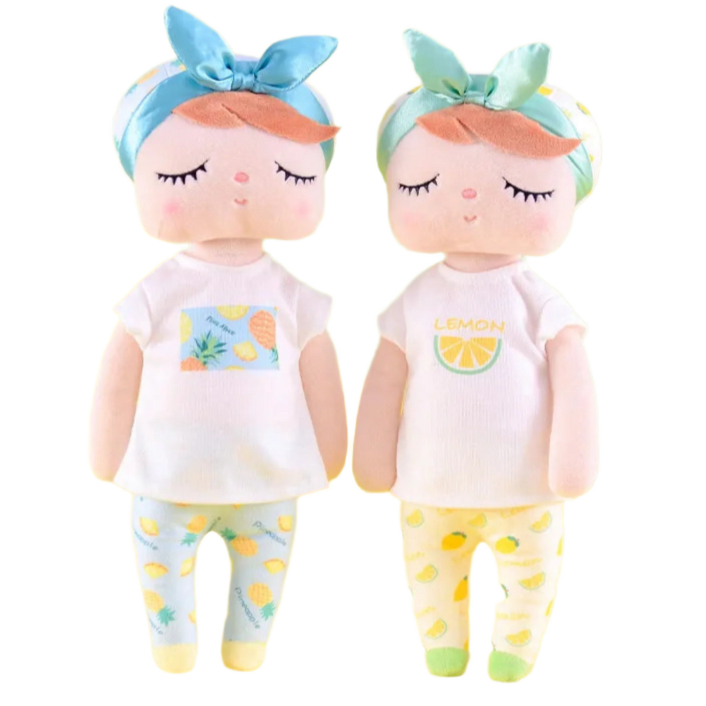 Metoo Fruit Angela Plush Doll – 34cm Watermelon-Themed Soft Toy