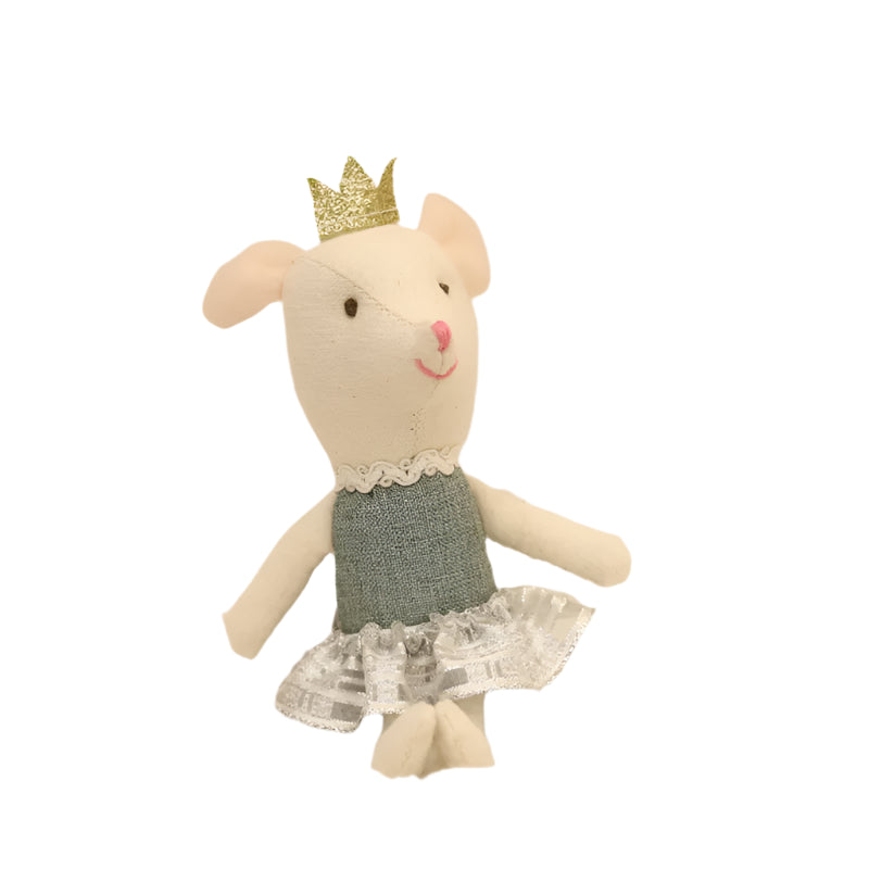 Mouse Family Plush Dollhouse Set