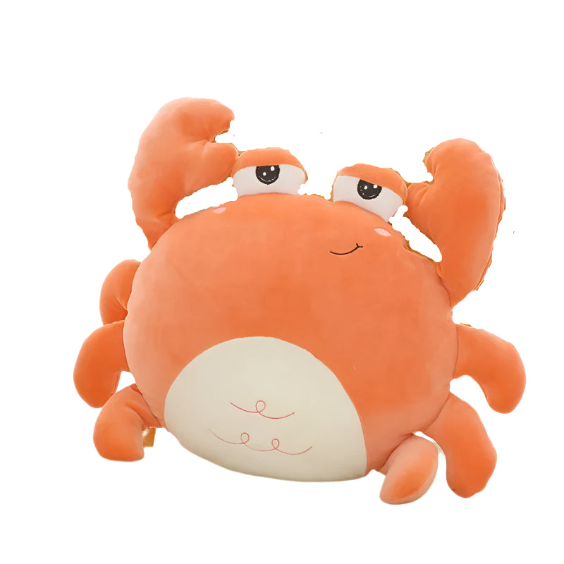 Whale, Goose, Crab & Lion Plush Pillow