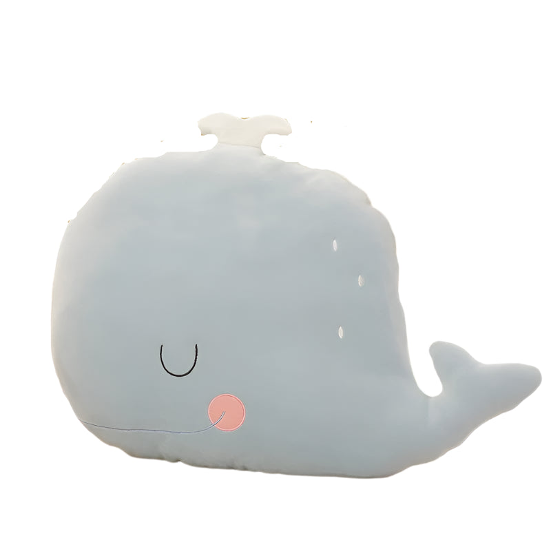 Whale, Goose, Crab & Lion Plush Pillow