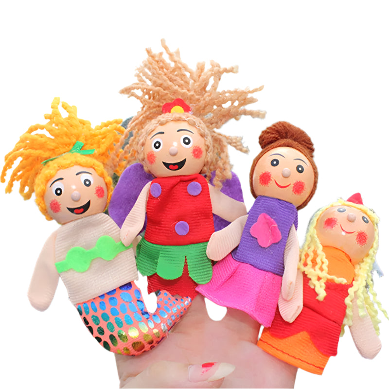StoryTime Pals – Fairy Tale Finger Puppet Set