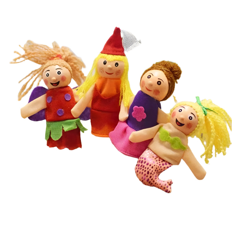 StoryTime Pals – Fairy Tale Finger Puppet Set