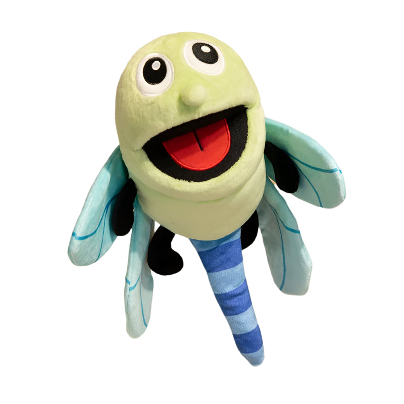 Plush Insect Hand Puppets – Fun Ladybug & Caterpillar Toys for Kids