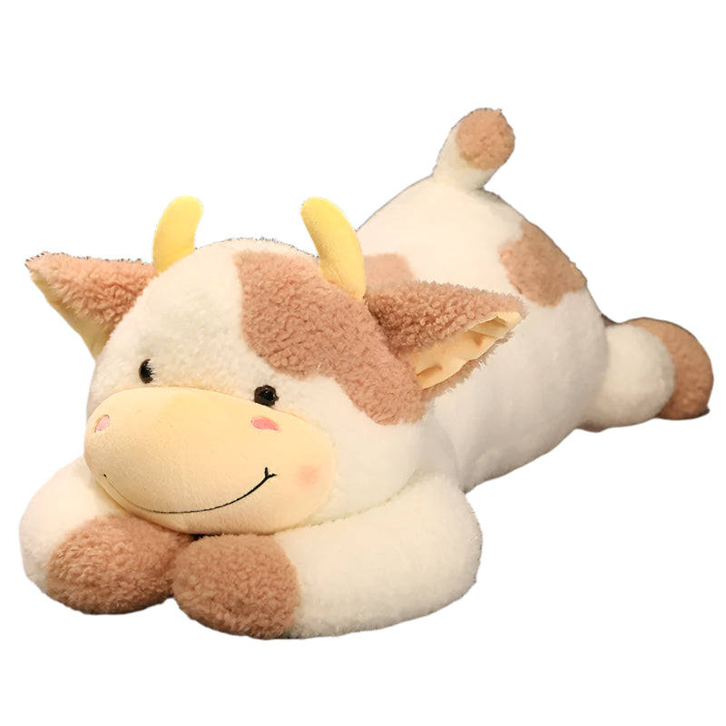 ๐ถ๐ Giant Cartoon Dog & Milk Cow Plush โ Cuteness, Super-Sized
