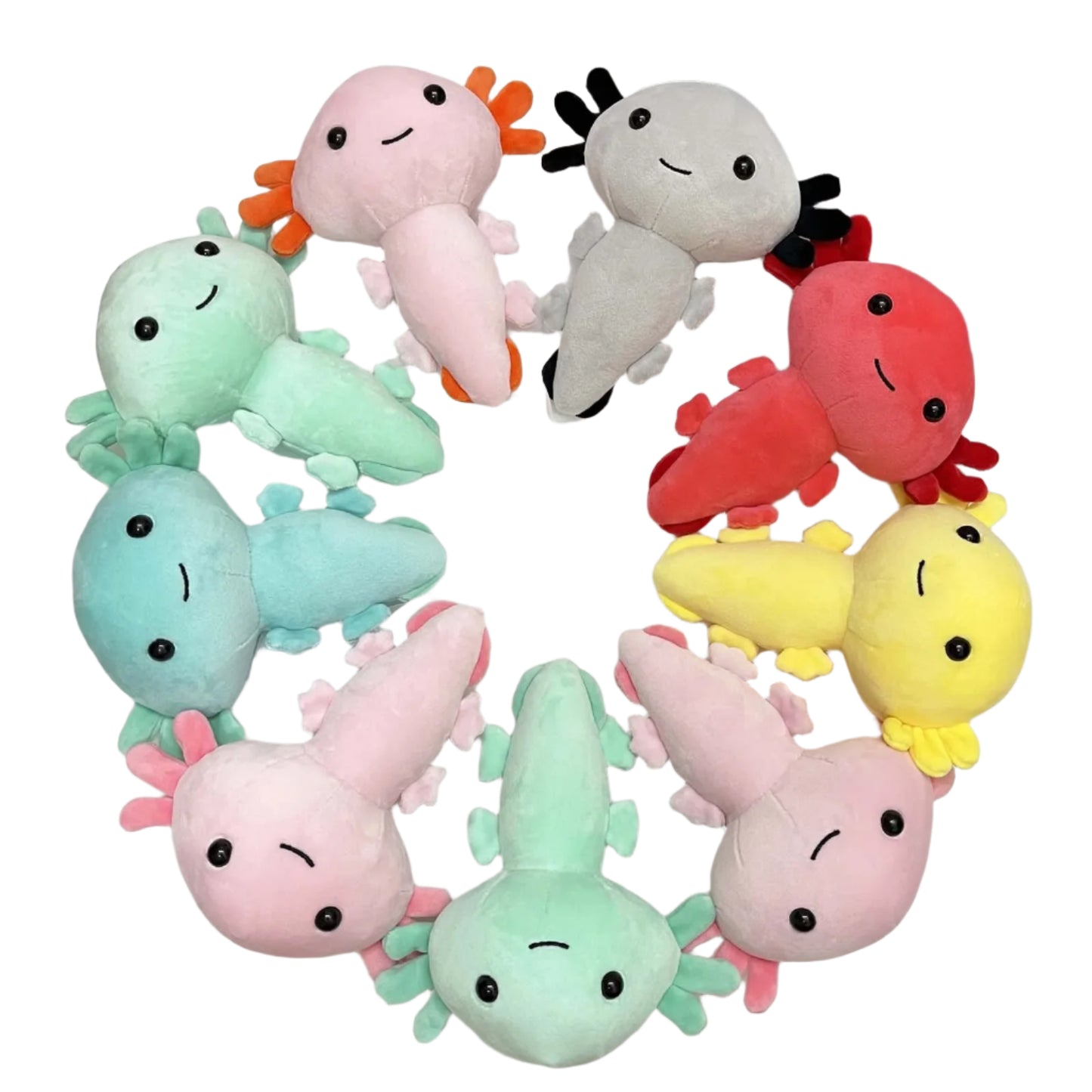 Axolotl Plush – Cute Salamander Soft Stuffed Animal Toy