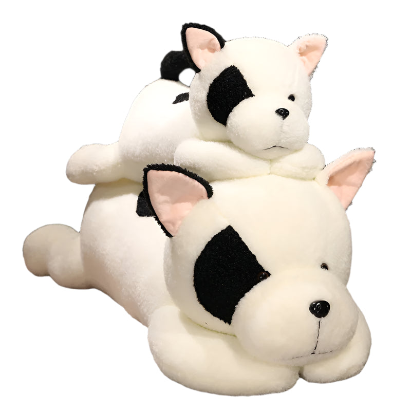Giant Cartoon Dog & Cow Plush โ Soft Sleeping Pillow & Cuddly Gift