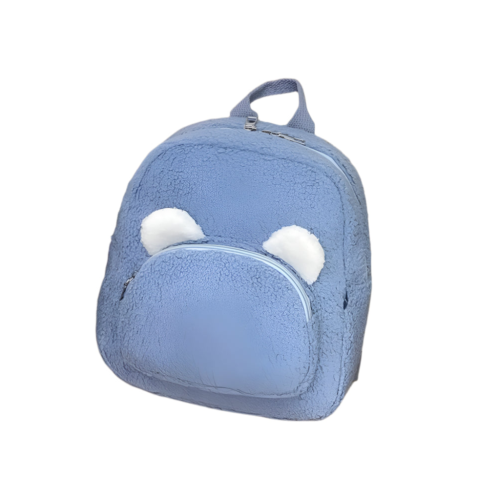 Kawaii Bear Ears Plush Backpack