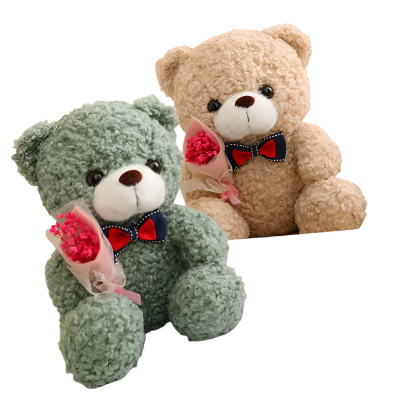 Kawaii Sweetheart Bouquet Bear Plush