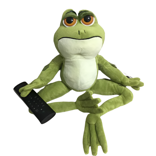 🐸 Wild Kermit-Style Frog Plush – 40CM Lifelike Stuffed Animal