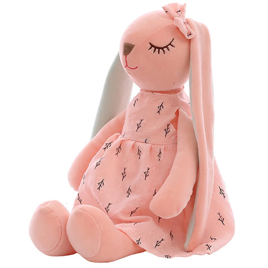 Soft Long-Eared Stuffed Rabbit for Newborns & Nursery Gift