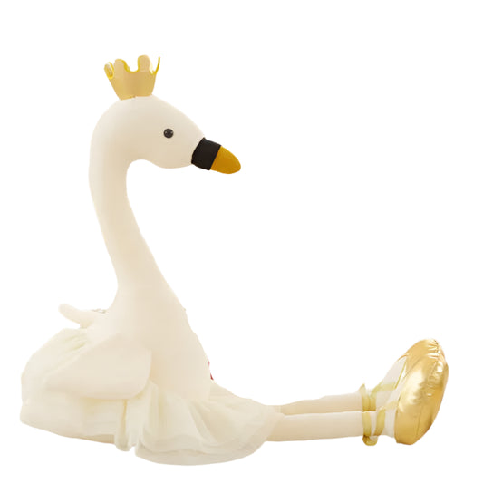 Soft Plush Swan – Elegant Stuffed Animal Toy