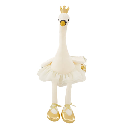 Soft Plush Swan – Elegant Stuffed Animal Toy