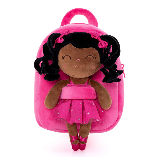 Gloveleya Ballerina Doll Plush Backpack