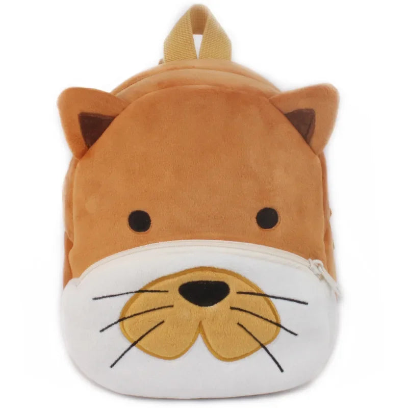 Tiny Tails – 3D Plush Cartoon Backpack for Toddlers