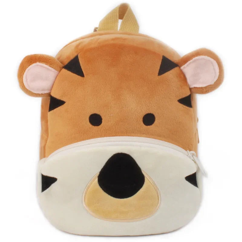 Tiny Tails – 3D Plush Cartoon Backpack for Toddlers