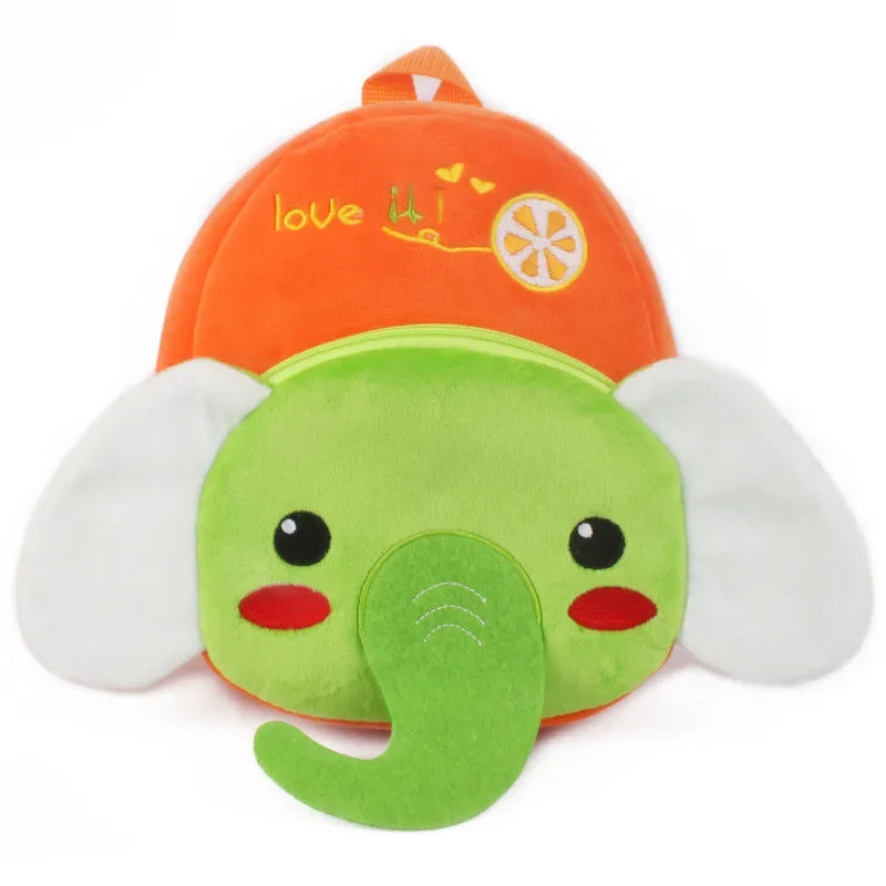 Tiny Tails – 3D Plush Cartoon Backpack for Toddlers