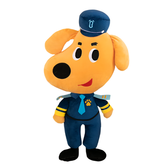 Sheriff Labrador Dog Plush