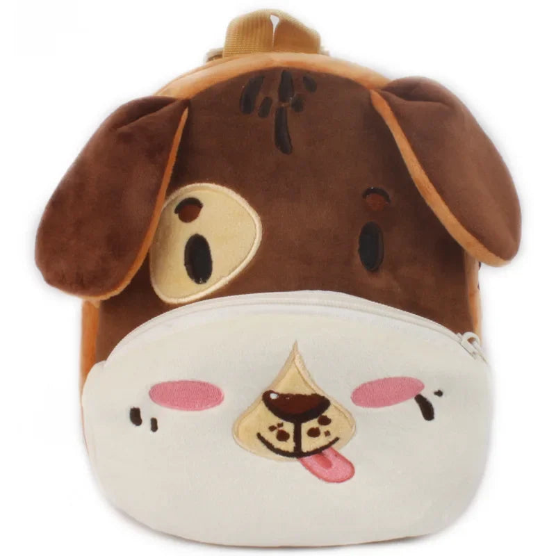 Tiny Tails – 3D Plush Cartoon Backpack for Toddlers