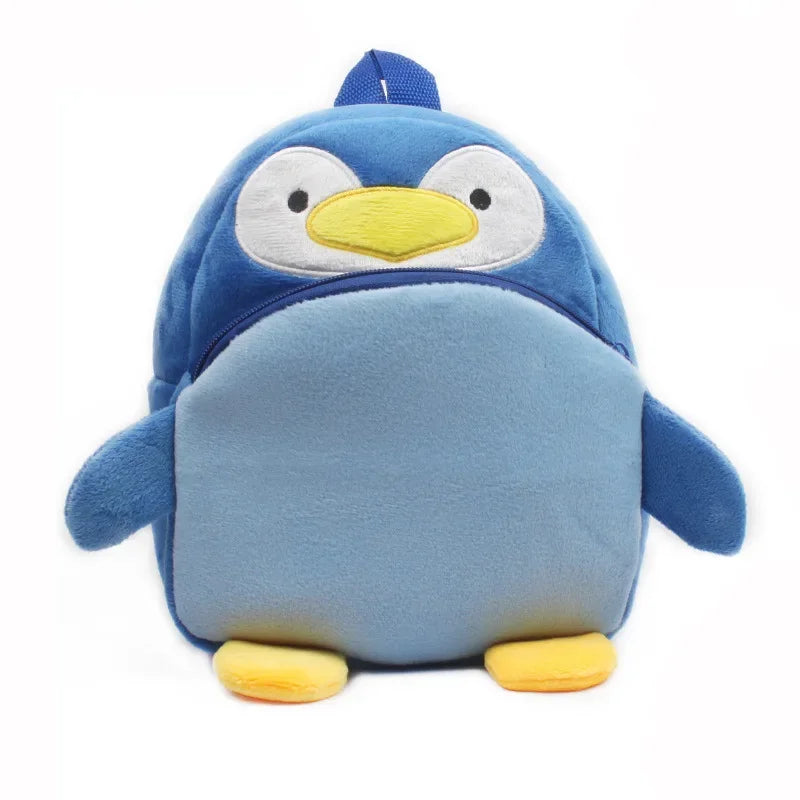 Tiny Tails – 3D Plush Cartoon Backpack for Toddlers