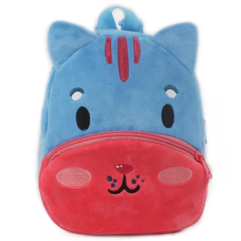 Tiny Tails – 3D Plush Cartoon Backpack for Toddlers