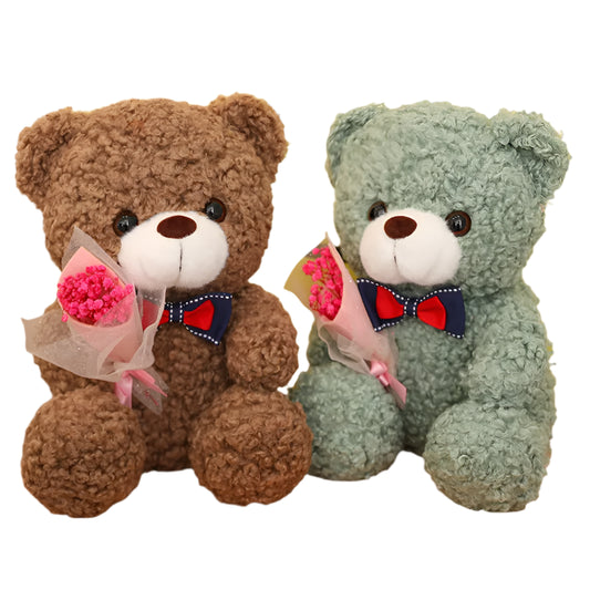 Kawaii Sweetheart Bouquet Bear Plush