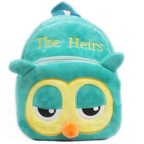 Tiny Tails – 3D Plush Cartoon Backpack for Toddlers