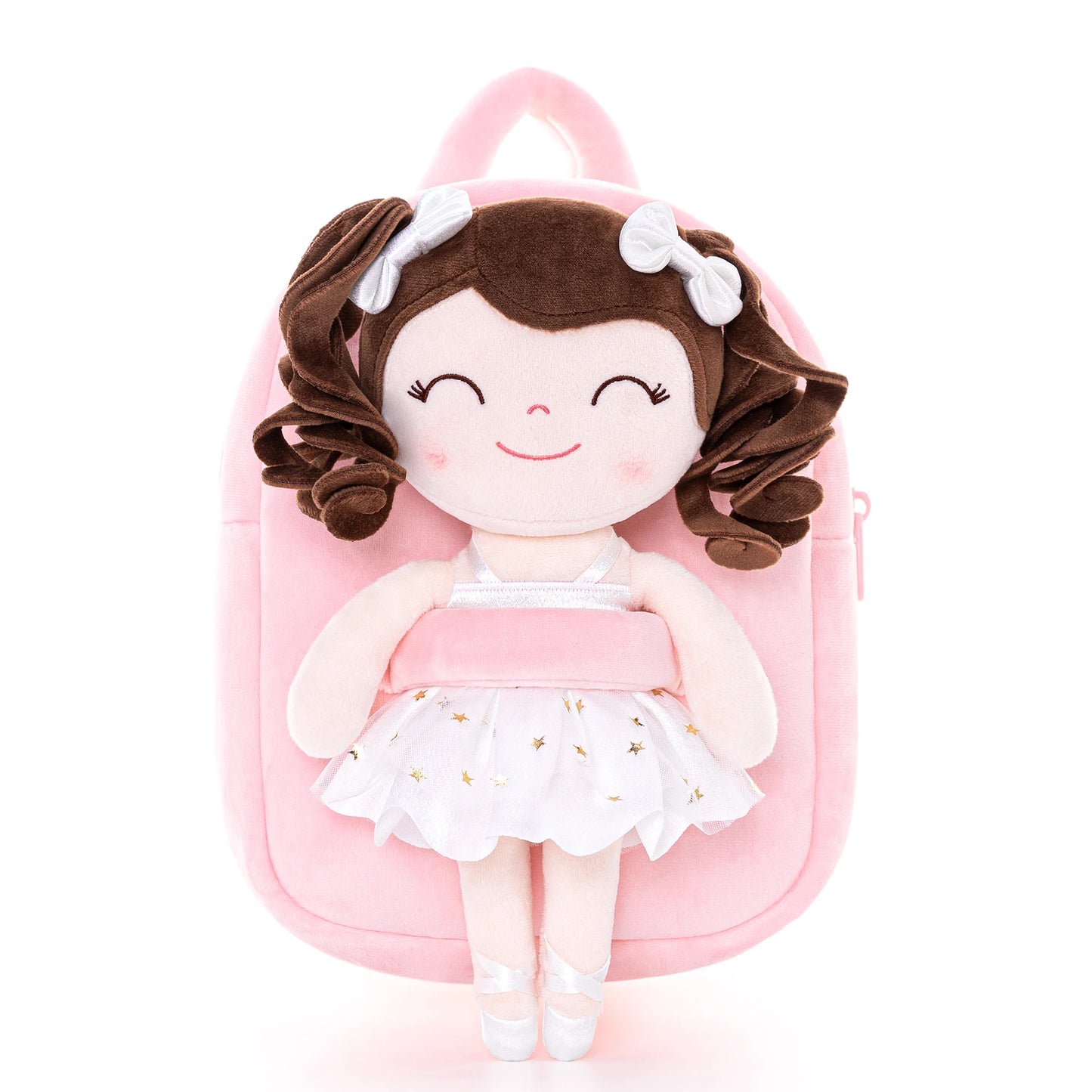 Gloveleya Ballerina Doll Plush Backpack