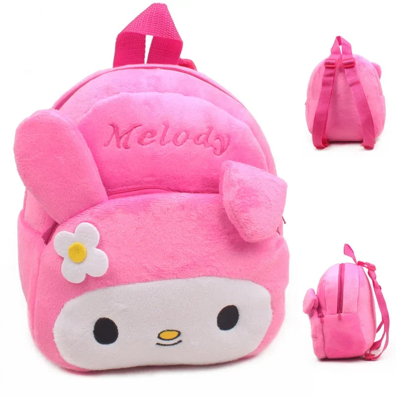 Tiny Tails – 3D Plush Cartoon Backpack for Toddlers