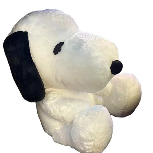 🐶 King Size White Doggy Plush – Your Giant Cuddle Companion!