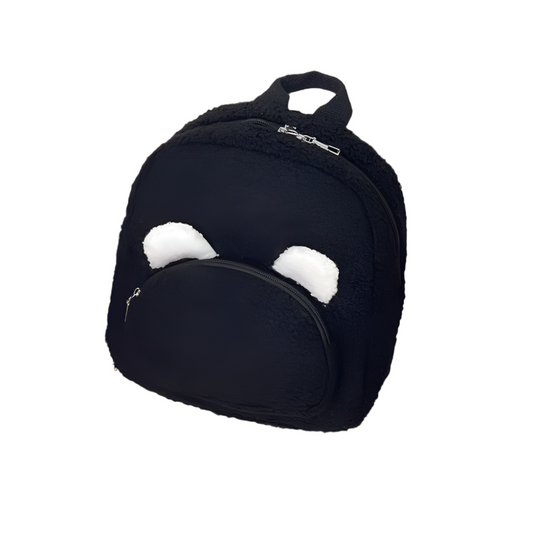 Kawaii Bear Ears Plush Backpack