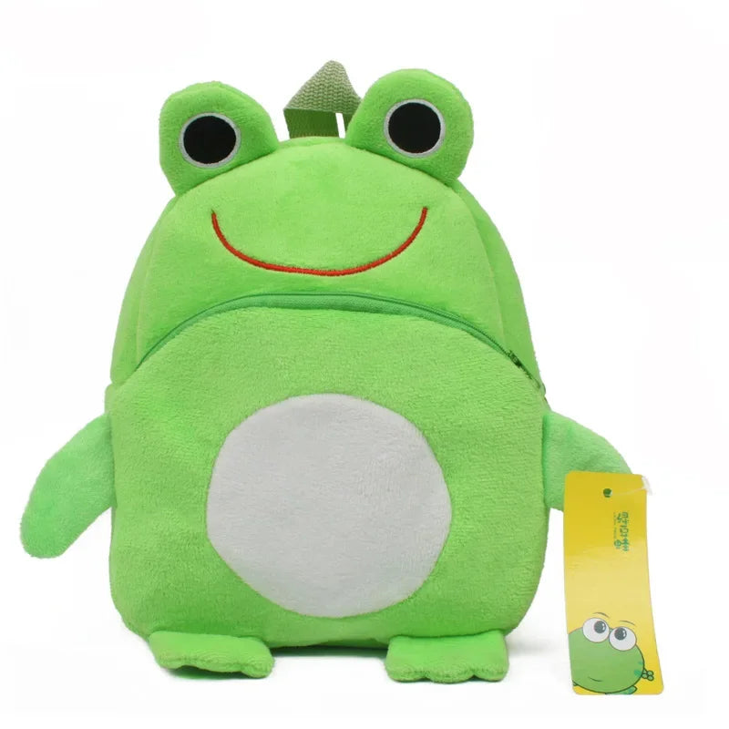 Tiny Tails – 3D Plush Cartoon Backpack for Toddlers