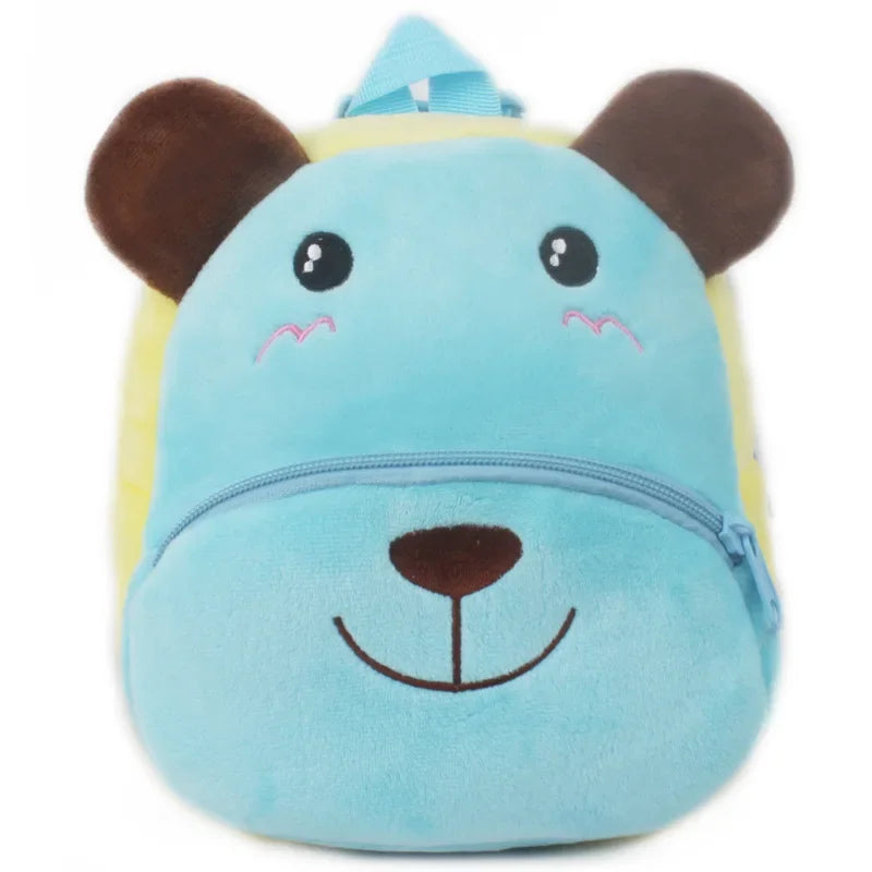 Tiny Tails – 3D Plush Cartoon Backpack for Toddlers