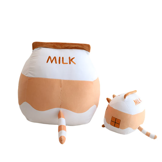 🥤 Creative Milk Drink Plush Doll – Cute Soft Cartoon Pillow