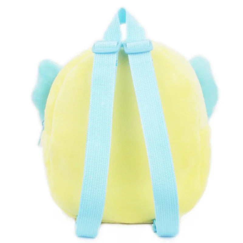 Tiny Tails – 3D Plush Cartoon Backpack for Toddlers