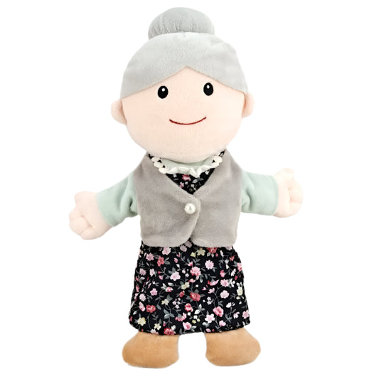 👨‍👩‍👧‍👦 Family Hand Puppet Plush Toy – 1/4/6pcs Storytelling Set