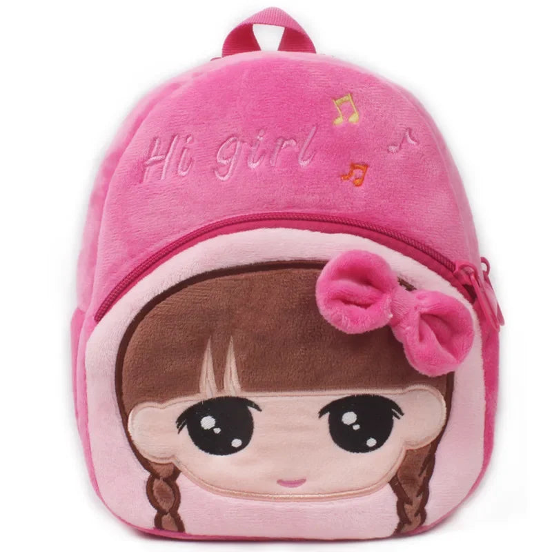 Tiny Tails – 3D Plush Cartoon Backpack for Toddlers