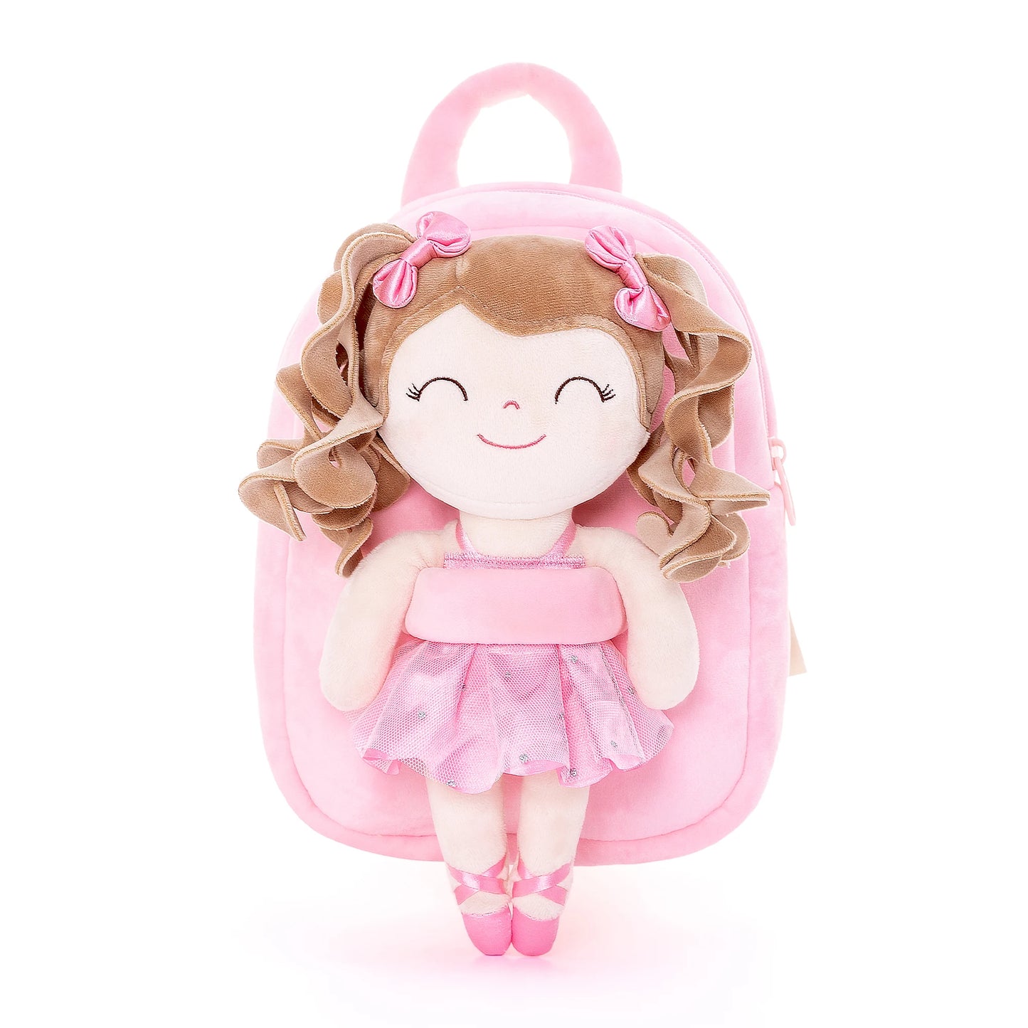Gloveleya Ballerina Doll Plush Backpack