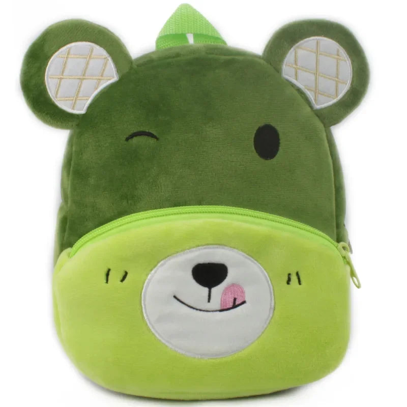 Tiny Tails – 3D Plush Cartoon Backpack for Toddlers
