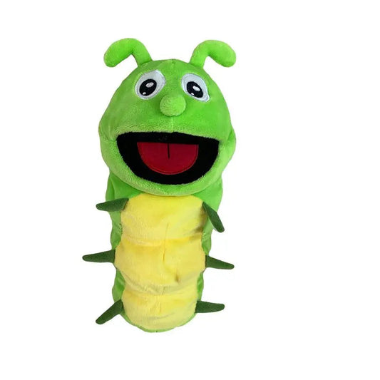 Plush Insect Hand Puppets – Fun Ladybug & Caterpillar Toys for Kids

