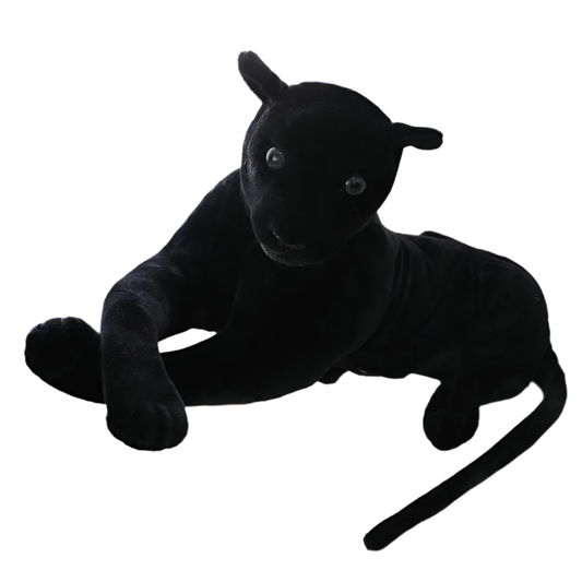 Hot Forest King Plush – Realistic Black Panther & Leopard Stuffed Animals