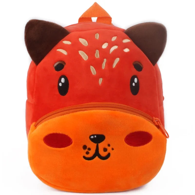 Tiny Tails – 3D Plush Cartoon Backpack for Toddlers