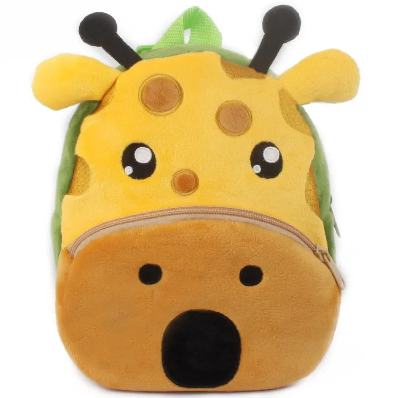 Tiny Tails – 3D Plush Cartoon Backpack for Toddlers