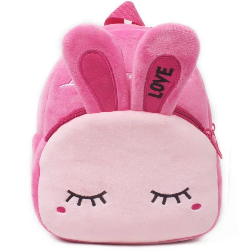 Tiny Tails – 3D Plush Cartoon Backpack for Toddlers