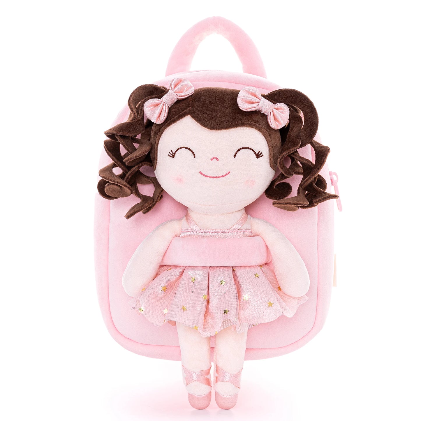 Gloveleya Ballerina Doll Plush Backpack