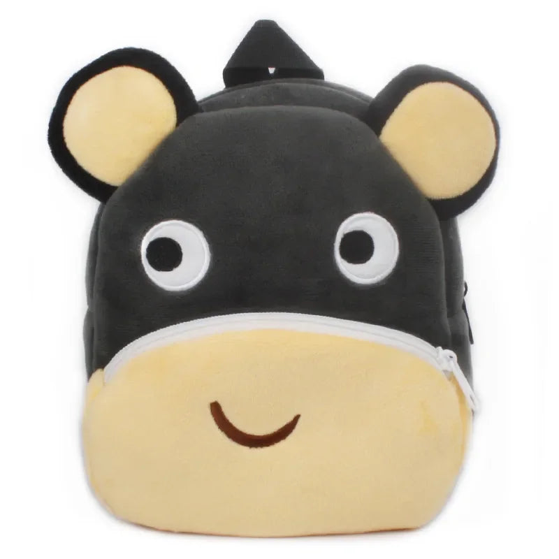 Tiny Tails – 3D Plush Cartoon Backpack for Toddlers
